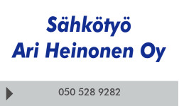 Sähkötyö Ari Heinonen Oy logo